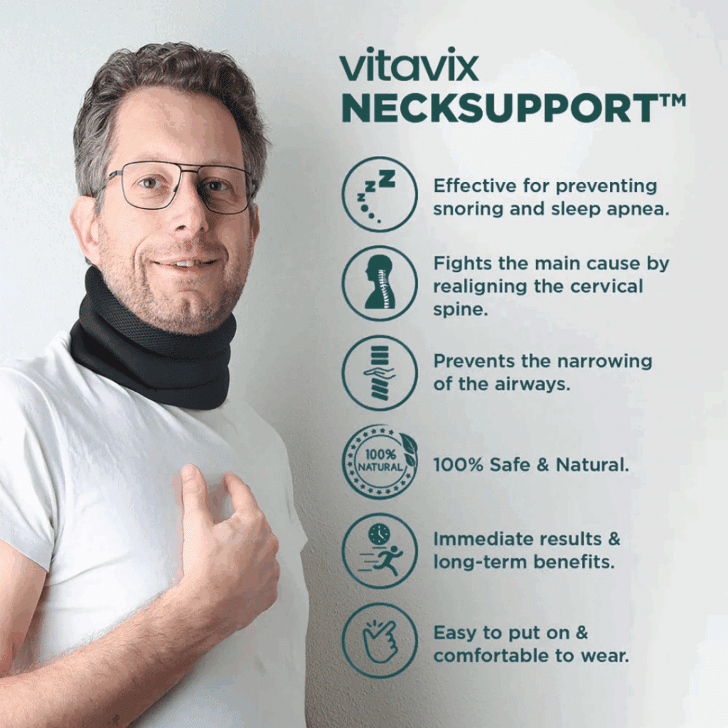 How Vitavix Neck Support Works